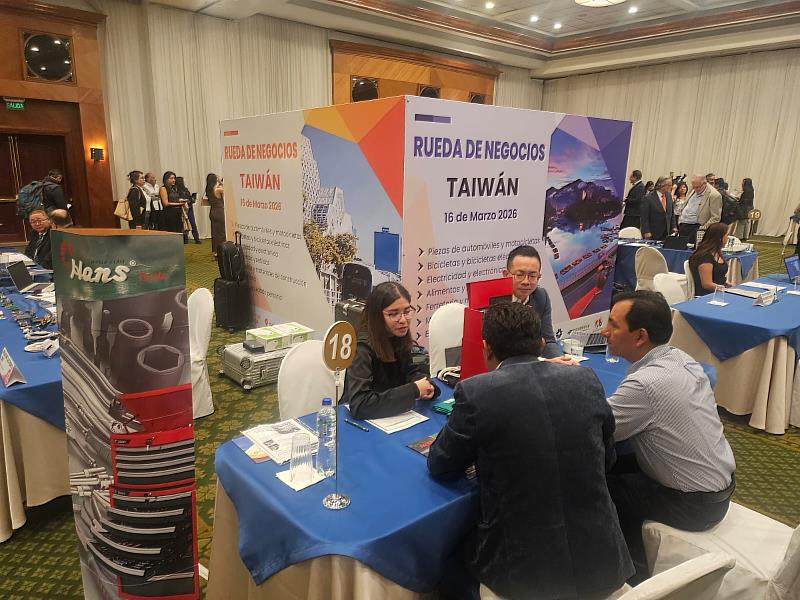 墨西哥暨中南美洲深度開發團與厄瓜多廠商展開貿易洽談，商機可期。