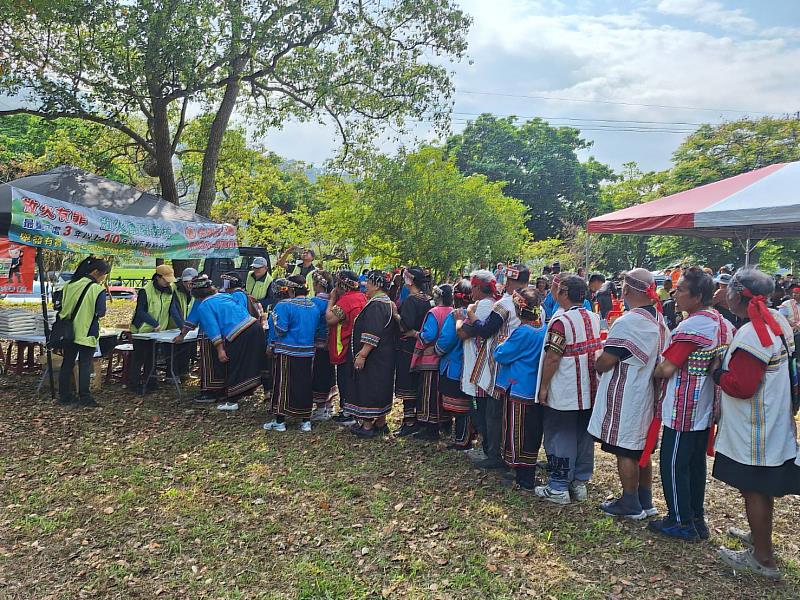 族人參與踴躍。