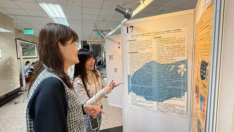 海報發表聚焦弱勢照顧、AI應用與數位倫理，展現學術與實務整合成果。