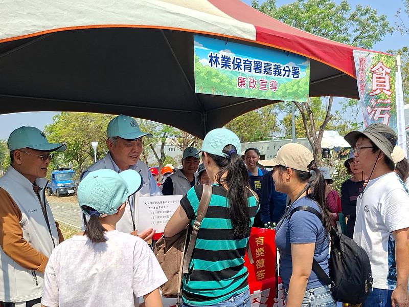 透過有獎徵答方式,將廉政反貪、反詐騙等觀念推廣給大眾。