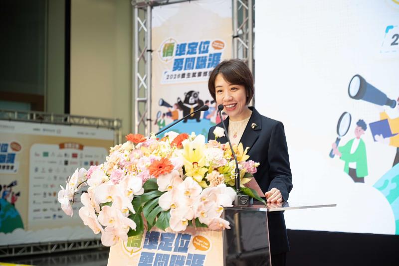 僑委會副委員長李姸慧表示僑生是企業邁向國際化的重要人才資源。