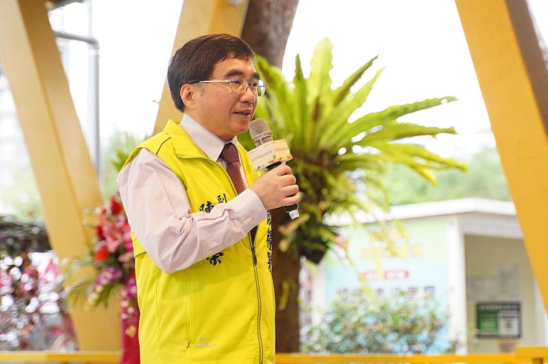 農糧署陳啓榮副署長致詞。