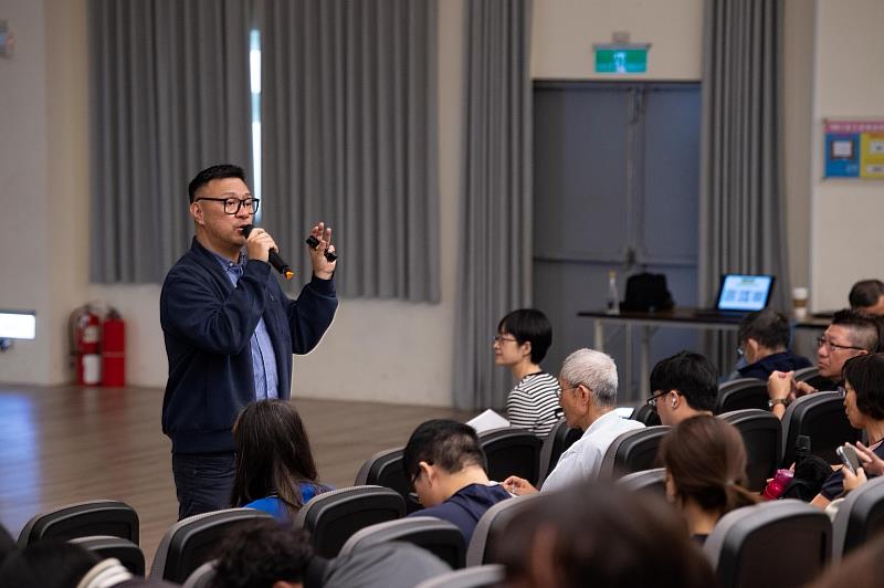 蔡尚志強調走西班牙朝聖之路不是苦行，好的心態可應付、解決問題。