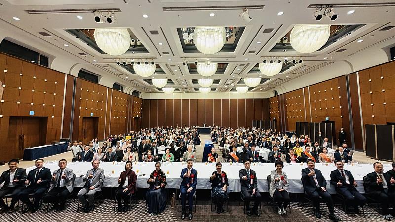 日總交接典禮暨晚宴合照