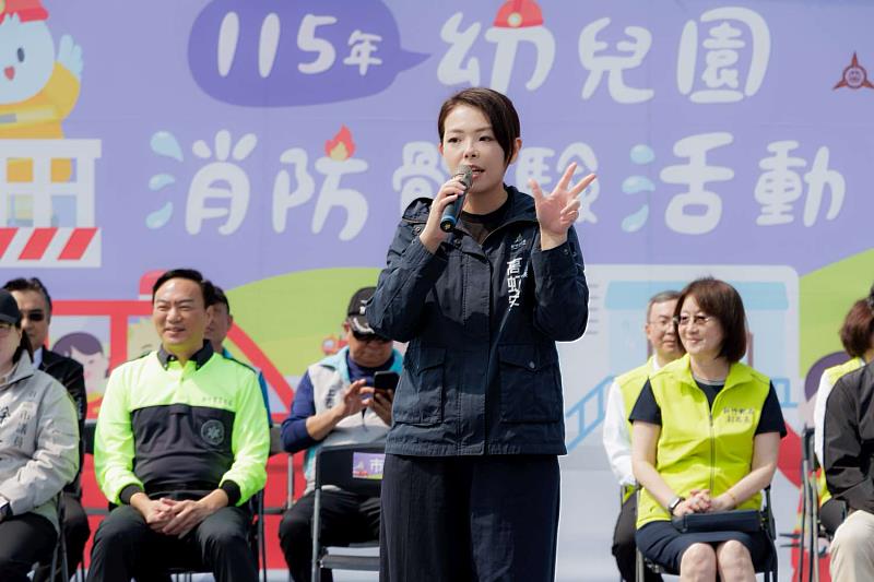 市長高虹安致詞。