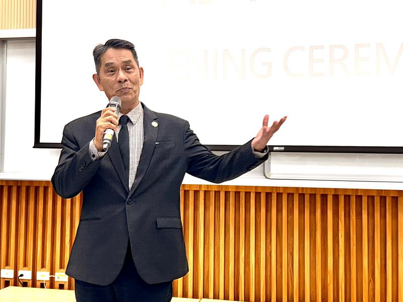 徐輝明校長致詞表示，永續議題為東華重點發展目標之一。