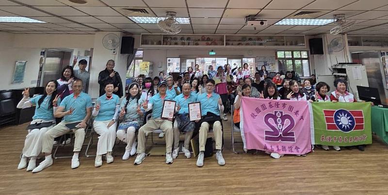 救國團基隆市真善美聯誼會捐贈物資 關懷身障朋友傳遞溫暖