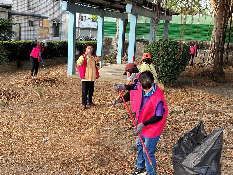清潔公園。