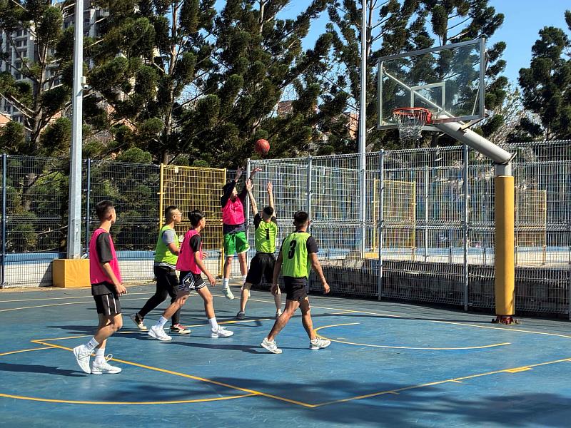 新莊少年中心籃球比賽 熱血青春鬥陣打球