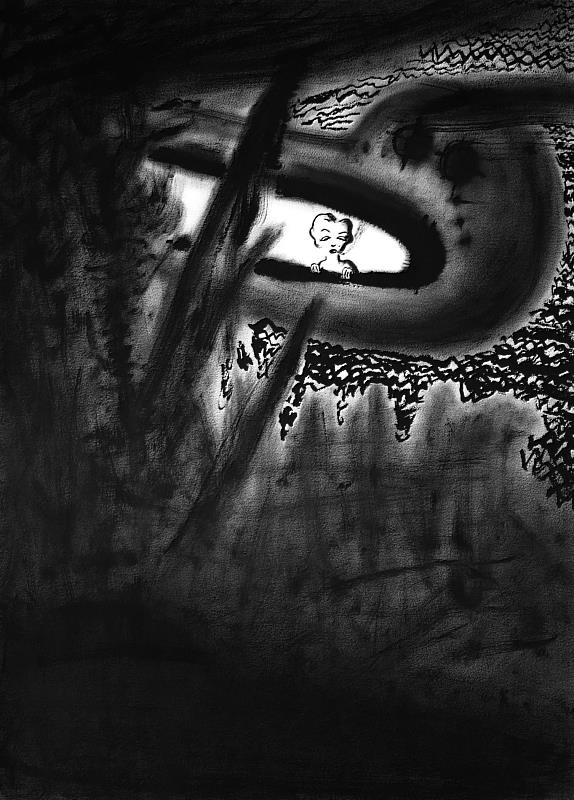 夢露之江行初雪圖（圖／彈甲一提供）