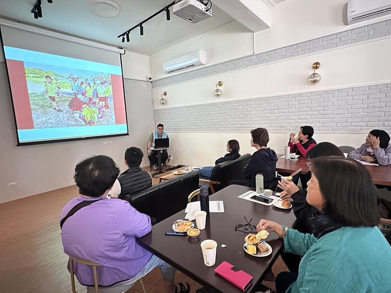 溪埔子人工濕地新春凝聚暨年度展望會議現場情形。