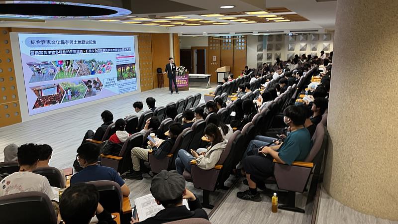 六堆客家文化園區的重要活動藉此推廣讓大仁科大學生們有進一步的認識。