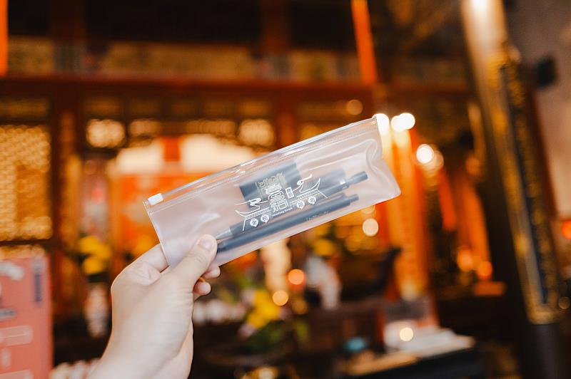 闖關成功可獲得文昌帝君加持「金榜題名文具組」，祈願加一「筆」好運。