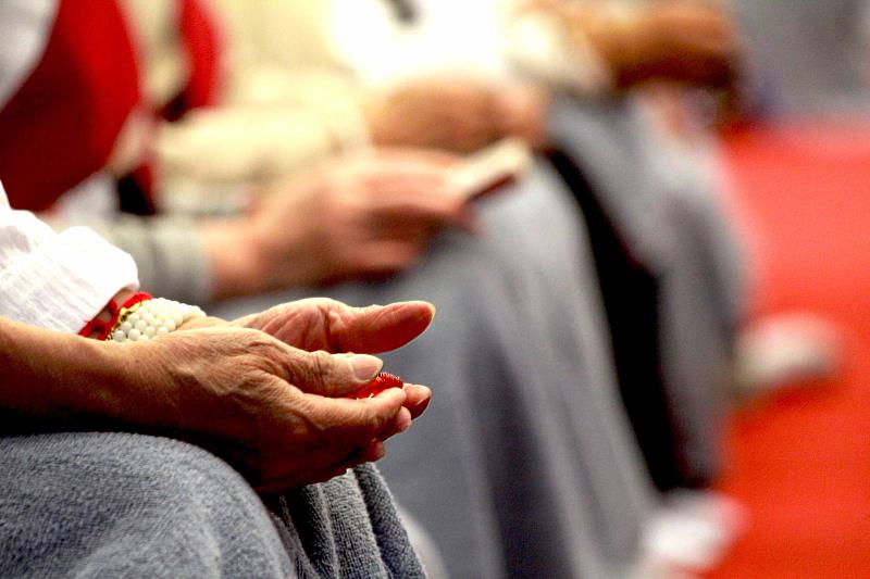 大悲閉關共修現場透過共同節奏與空間，讓人直接感受到彼此支持，形成更真實的連結。（圖片提供/靈鷲山佛教教團）