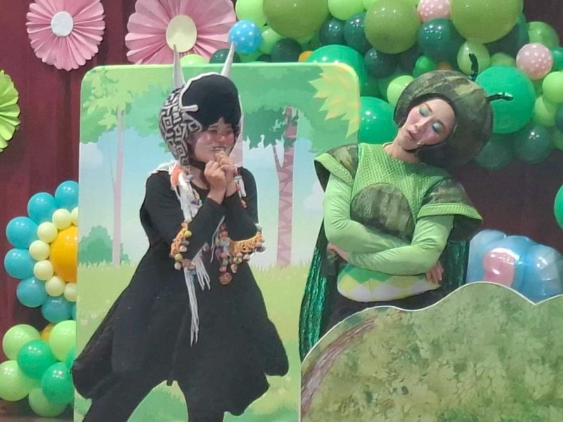 詼諧逗趣的演出讓全場小朋友樂翻天。