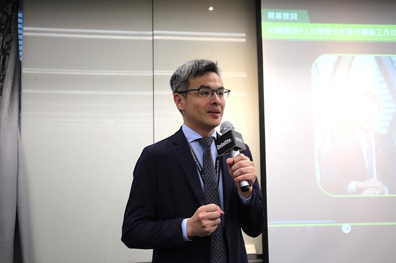 勤業眾信科技與轉型服務執行副總經理楊尚儒。