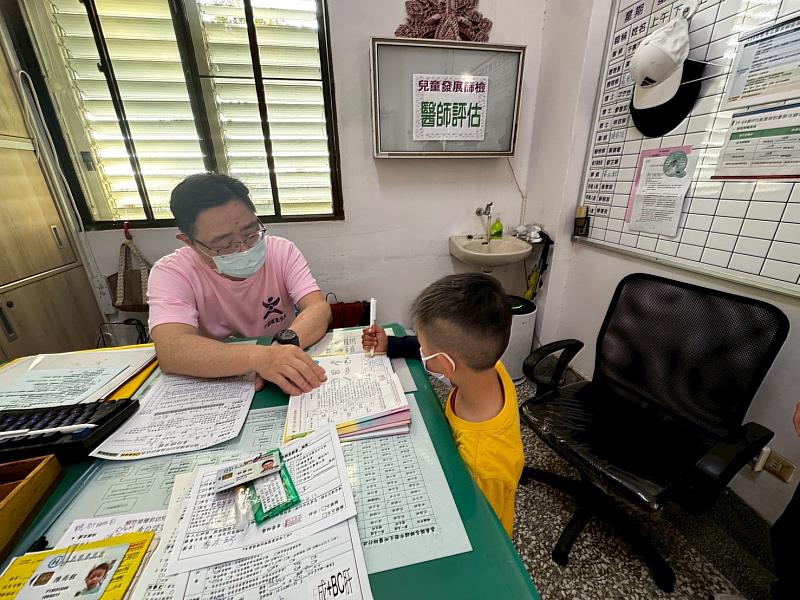 嘉義縣六腳鄉衛生所推動兒童發展篩檢服務