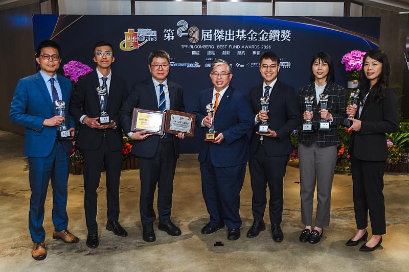 富邦投信橫掃金鑽獎10項獎項 投資團隊實力再獲肯定