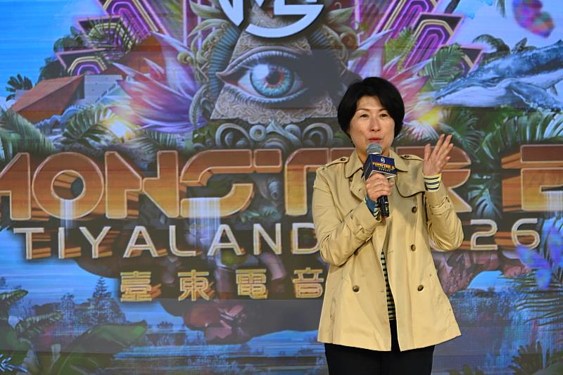 「2026 MONSTER E-TIYALAND 臺東電音派對」4月18日登場，饒慶鈴歡迎「大港阿嬤」共襄盛舉！