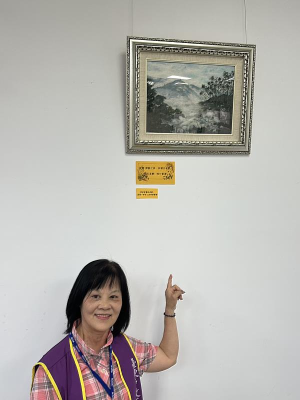 溫潤藝術人文氣息 「撕藝之美-林碧月老師個人創作美展」臺東戶政事務所展出