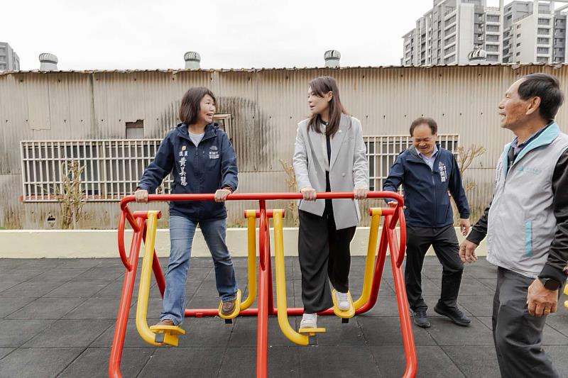 海德堡公園改善完工。