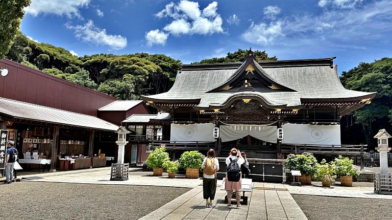 大洗磯前神社是人氣動畫《少女與戰車》作品中的場景之一，因此也吸引許多漫迷前來朝聖！