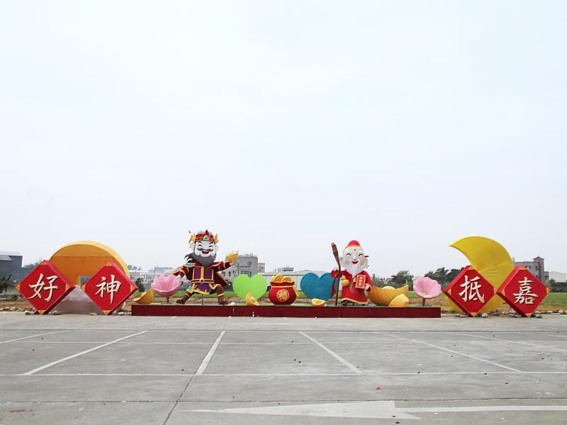 後潭鎮福宮天上聖母祈安遶境啟程 翁章梁恭迎起駕