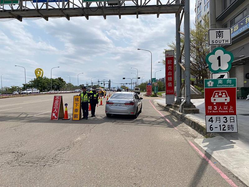 清明連假將至,新竹市警察局全面強化交通疏導確保安全順暢。