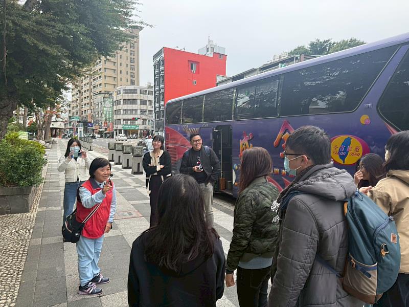 城市行銷處參加台南市古蹟導覽。