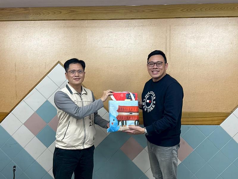 城市行銷處與台南市政府觀光旅遊局交流觀光議題。