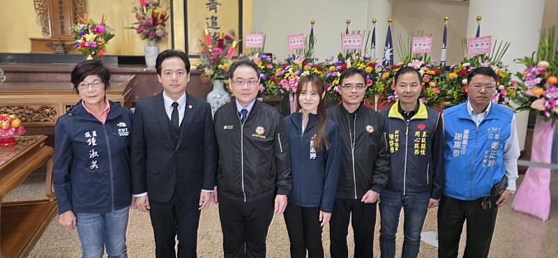 新竹市各界於新竹軍人忠靈祠舉行「115年陣亡將士暨公殞官兵春祭典禮」。