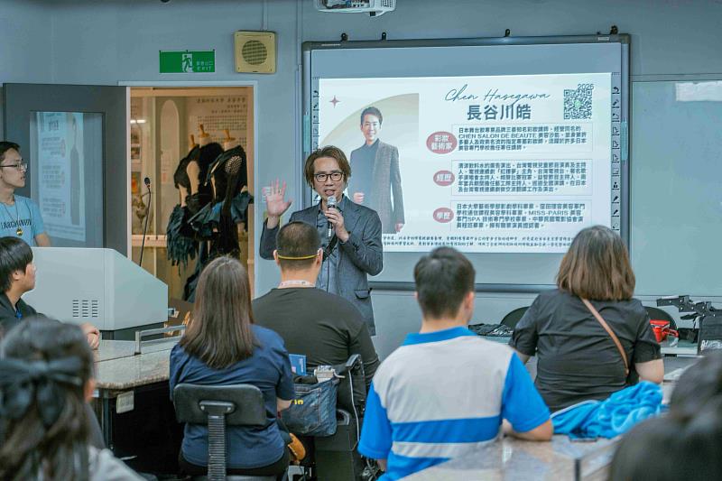 建國科技大學系所參訪-美容系。