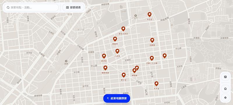 嘉義市「來嘉跑TEMPLE」計畫,AI廟公帶你跑廟參拜。