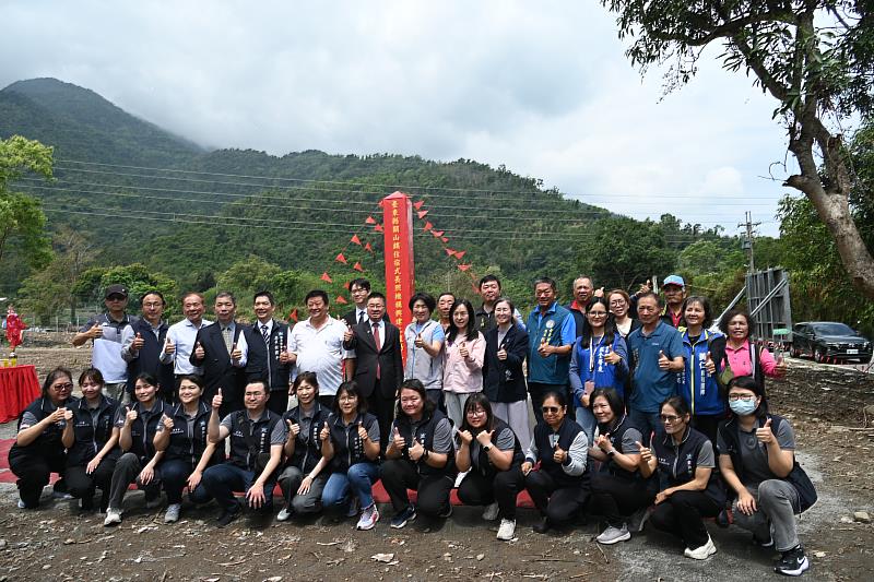 關山鎮住宿式長照機構動工!饒慶鈴:持續推動長照3.0升級全齡照顧