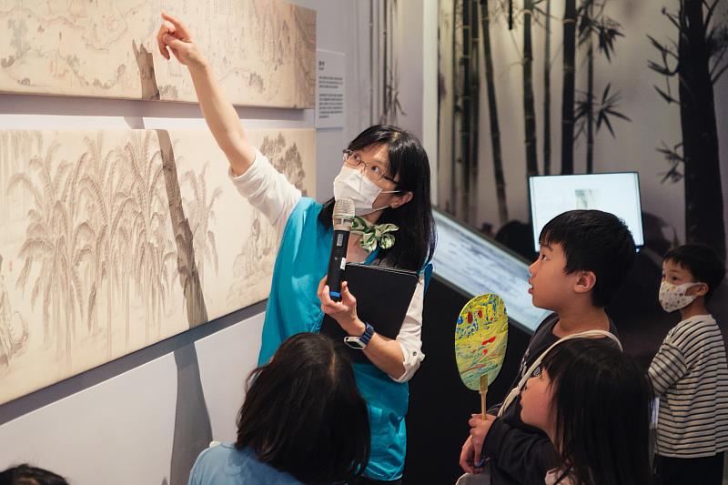 新竹市美術館《城市畫卷:故宮 X 新竹數位特展》辦理多元推廣活動。