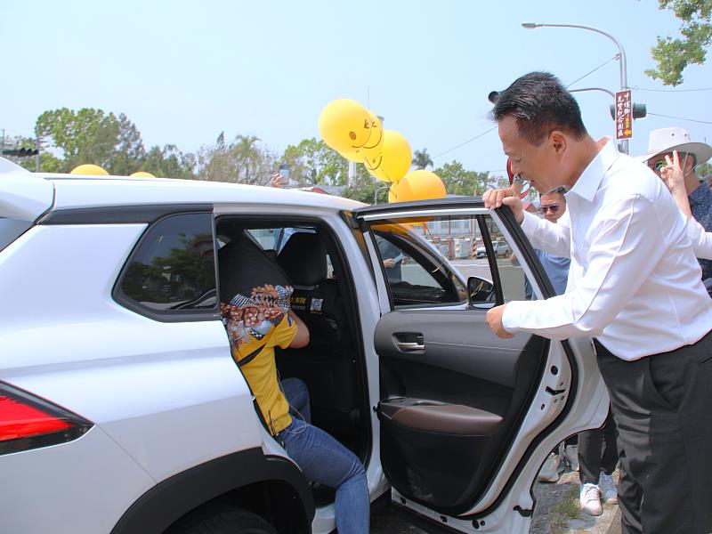 中埔鄉幸福小黃提供安全便捷公共運輸服務