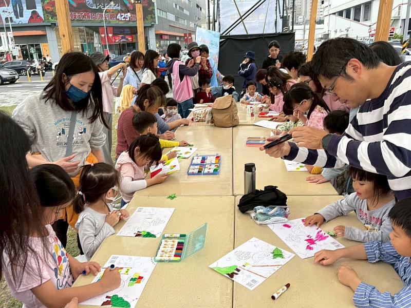 親子體驗綠野生態工坊－青蛙紙趣手作。