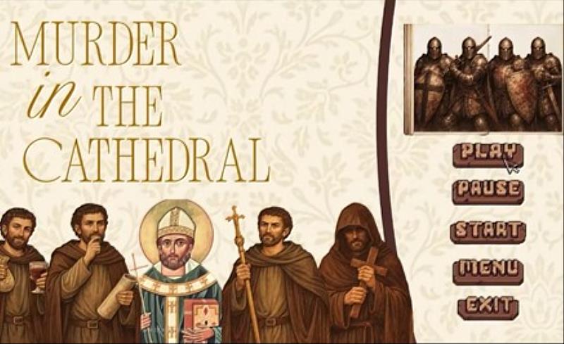 《文學轉譯計畫 Murder in the Cathedral BE（Bad End）結局通關實錄》以互動遊戲形式重構T. S.艾略特詩劇《大教堂謀殺案》，讓觀者在選擇中體驗命運的分歧。圖／台大外文二 洪文欣、許智涵