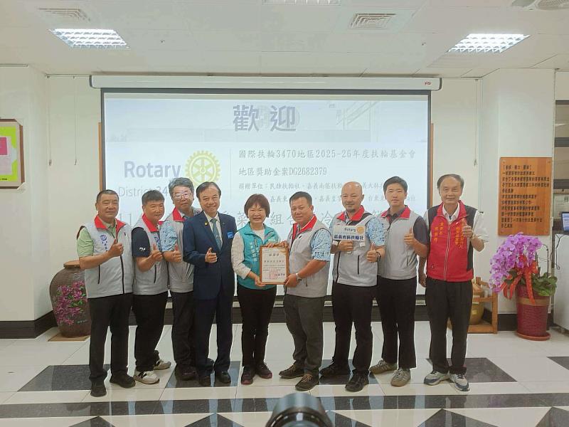 國際扶輪社愛心捐贈冷藏保鮮設備 身障服務再升級