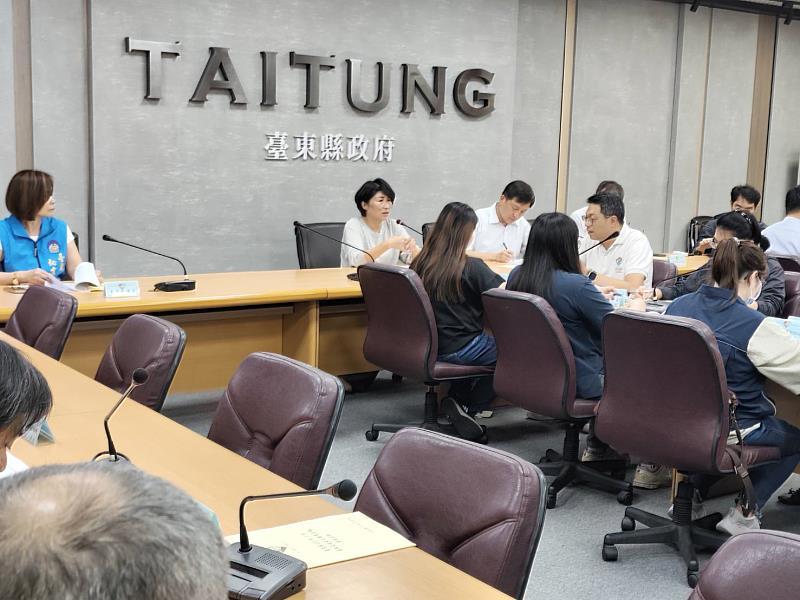 臺東縣3月份道安會報 饒慶鈴指示落實執行清明連假交通疏導管制措施