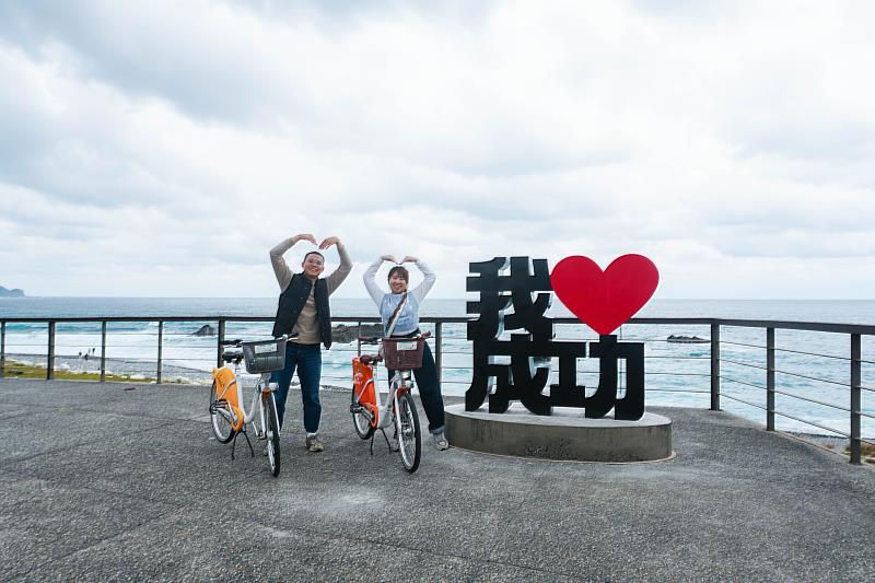 臺東縣公共自行車場站建置完成120處 串聯山海城鄉建構綠色運輸網