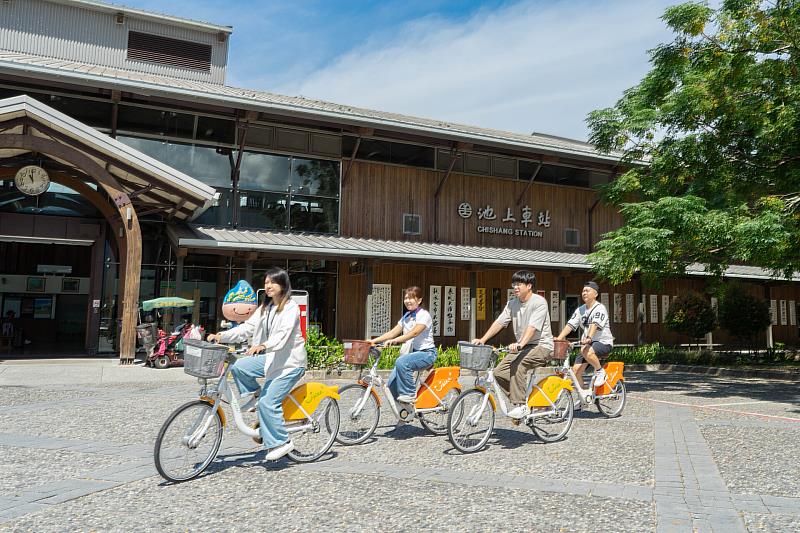 臺東縣公共自行車場站建置完成120處 串聯山海城鄉建構綠色運輸網