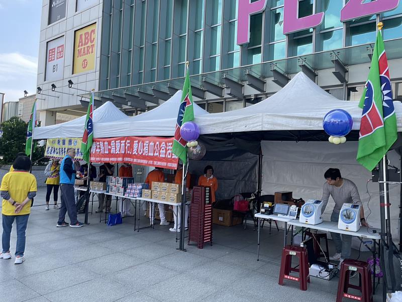 花蓮縣救國團「青年熱血、為愛而行」公益捐血活動