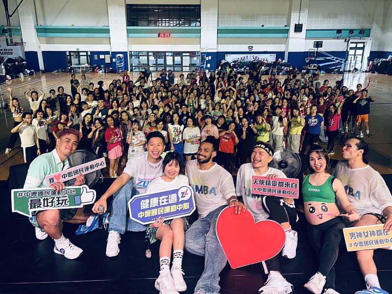 國際ZUMBA大師ZOOR再臨中壢！百人熱力齊舞引爆運動新風潮