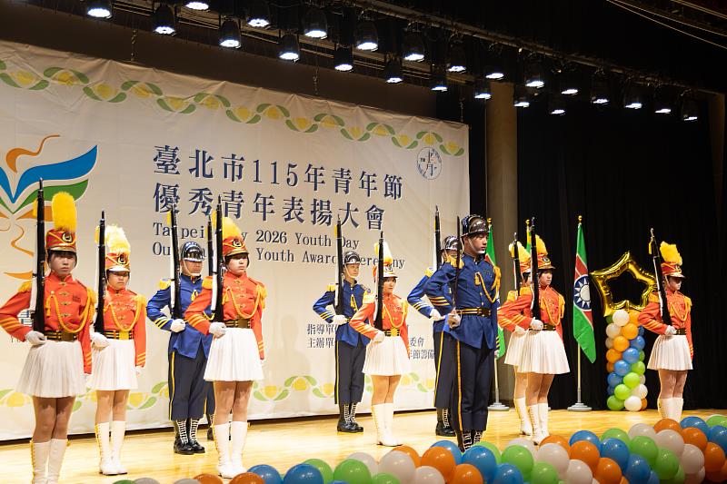 青年典範齊聚 臺北市優秀青年表揚大會展現世代力量