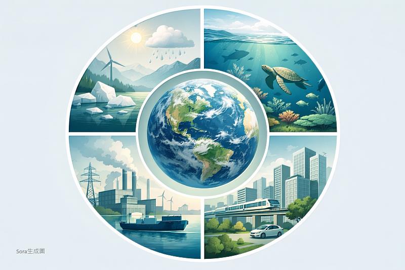 台經社解析：氣候變遷衝擊海洋生態、糧食供應、人口健康、產業發展