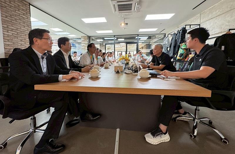 鼎森隆安企業參訪交流。
