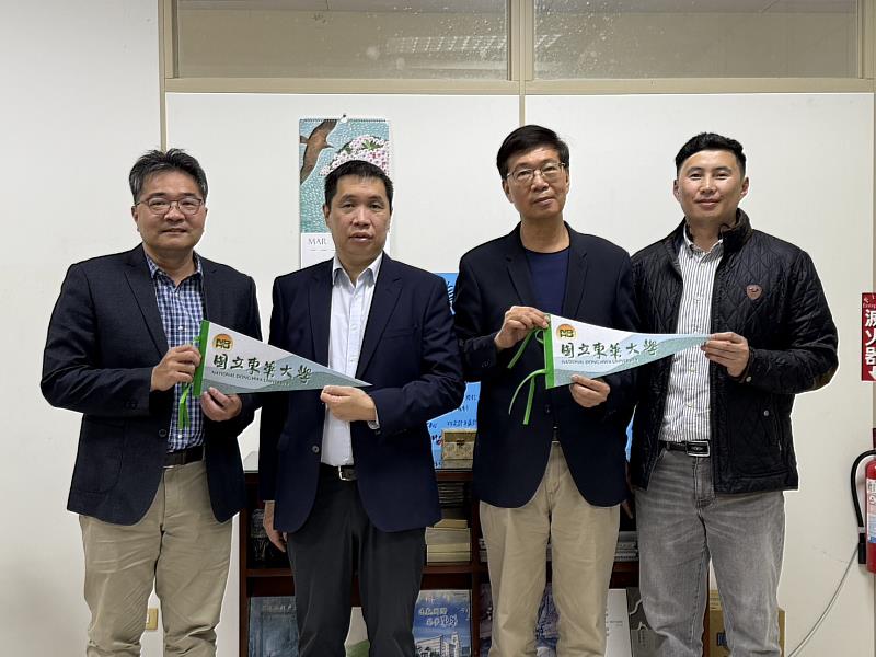 副代表拜會朱景鵬副校長。