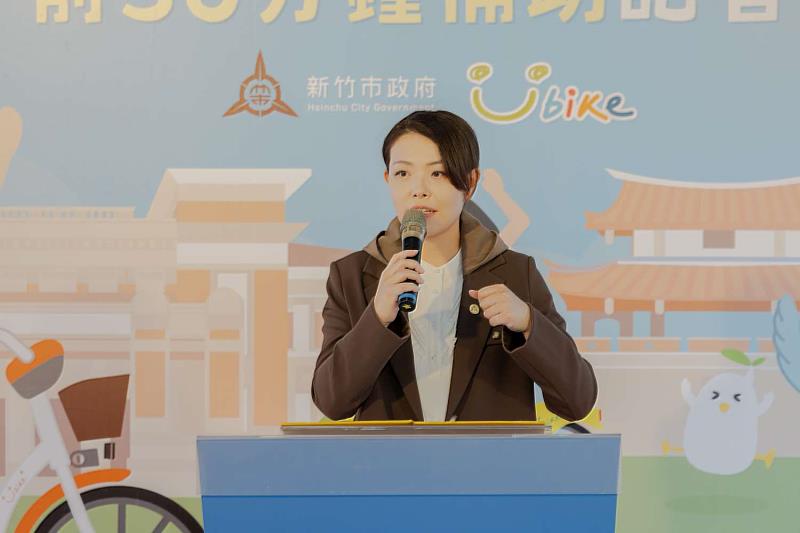 高虹安市長致詞。