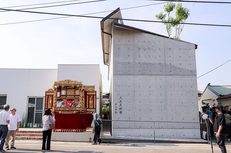 嘉義義竹添藝文地標 天來美術館今正式開館
